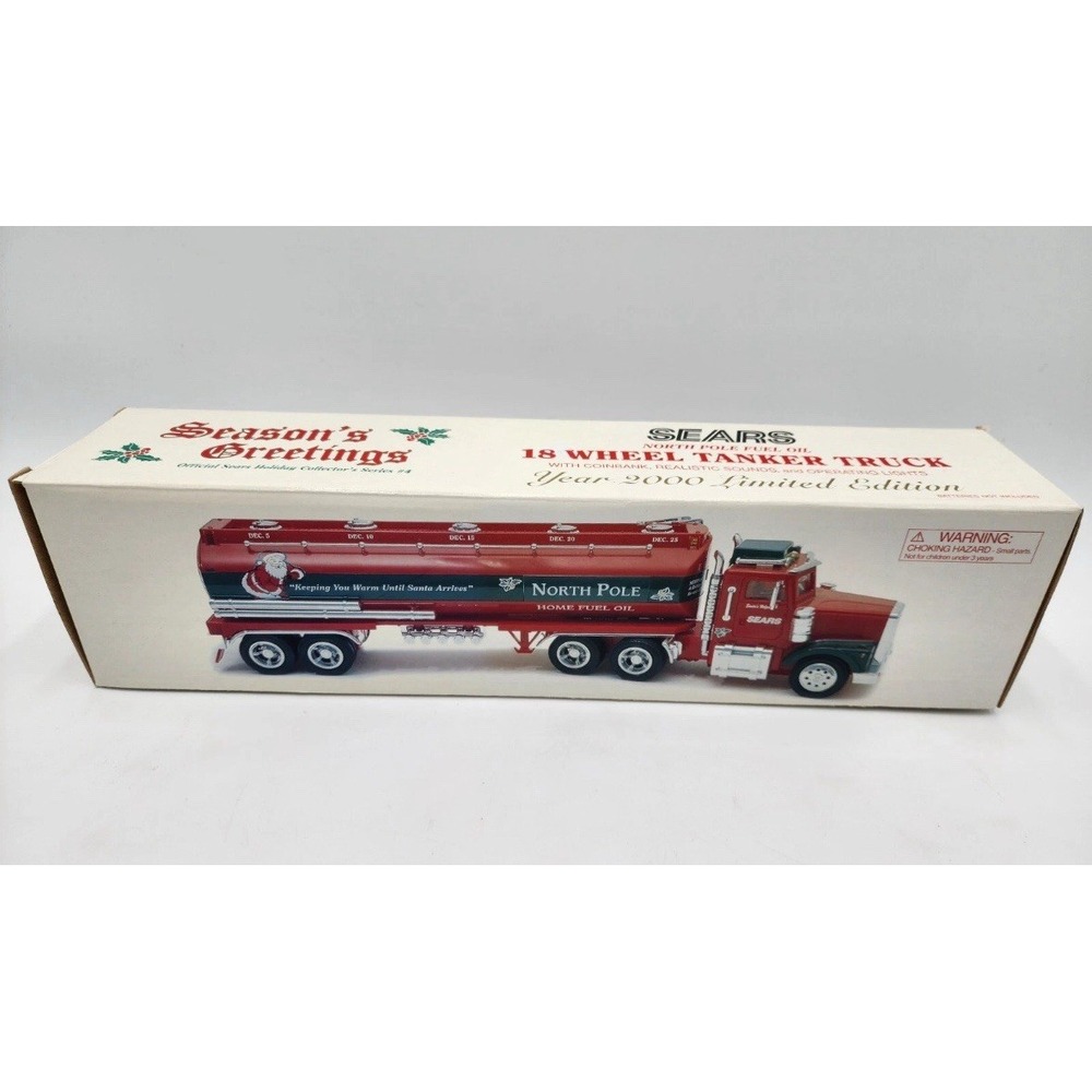 Sears Season's Greetings 18-Wheel Box Trailer Truck North Pole 2000‎ LTE